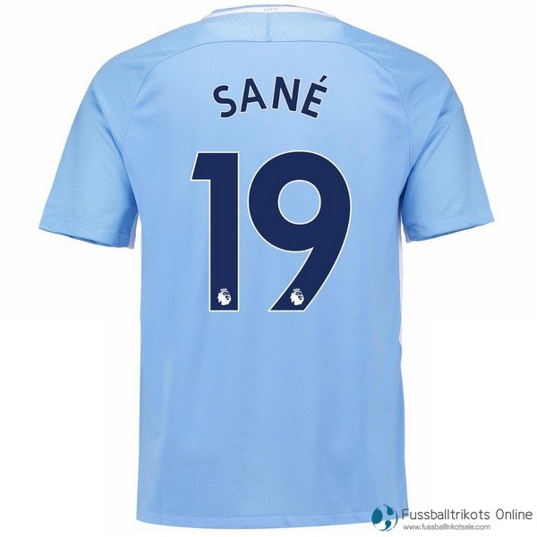 Manchester City Trikot Heim Sane 2017-18 Fussballtrikots Günstig